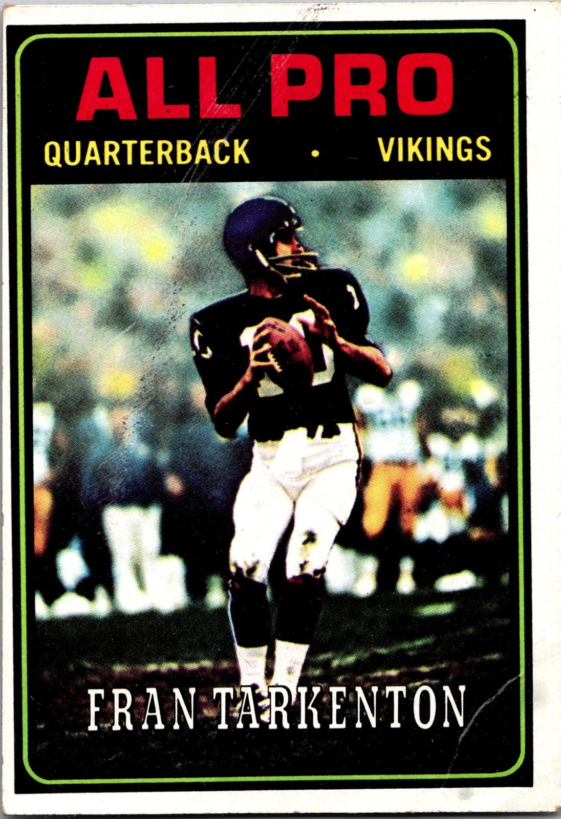 1974 Topps #129 Fran Tarkenton