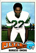 1975 Topps #424 Burgess Owens