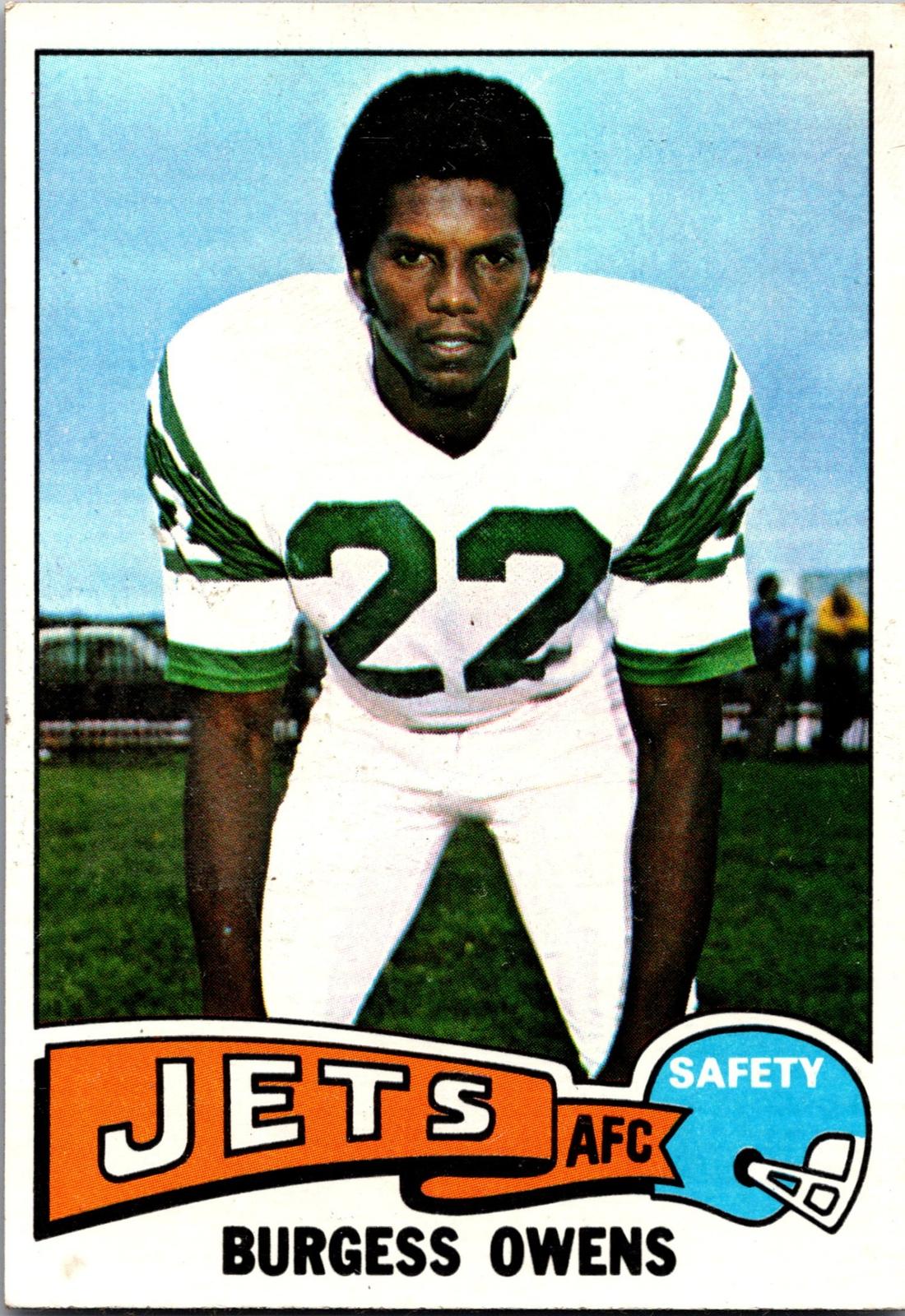 1975 Topps #424 Burgess Owens
