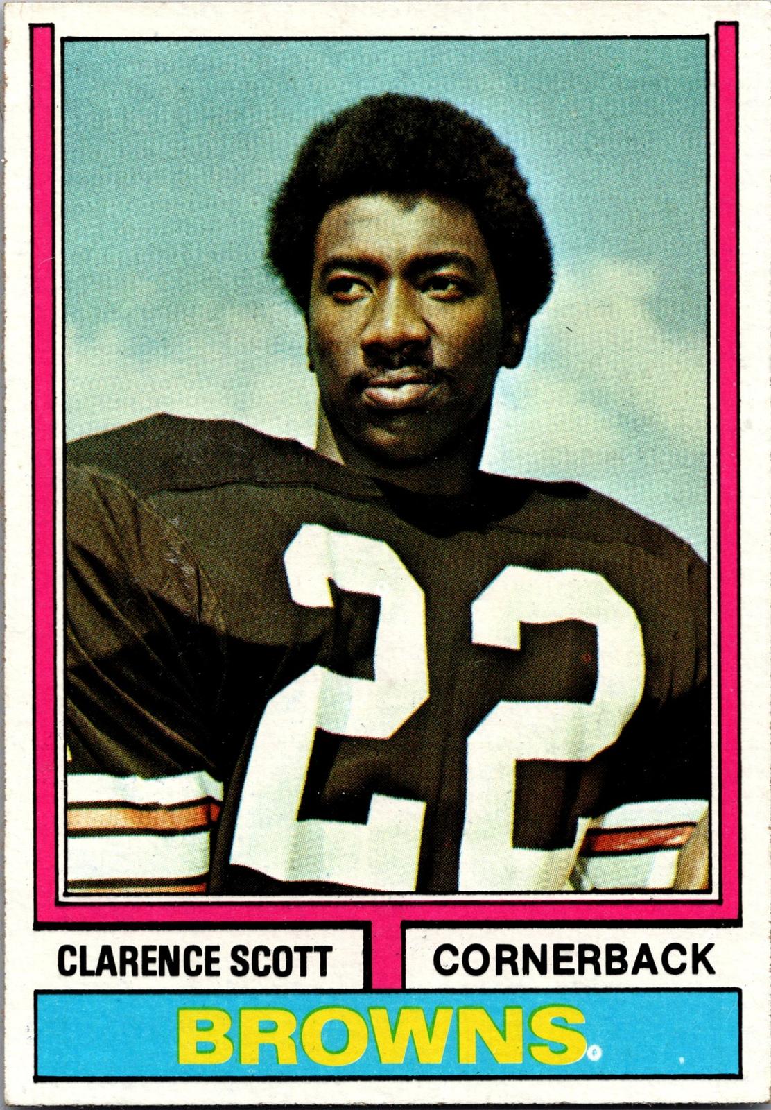 1974 Topps #64 Clarence Scott