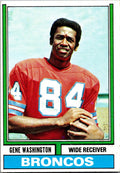 1974 Topps #63 Gene Washington