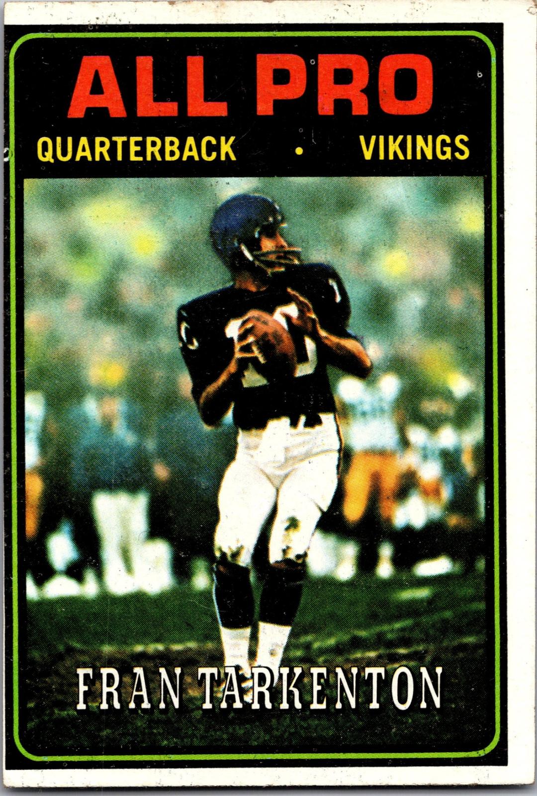 1974 Topps #129 Fran Tarkenton