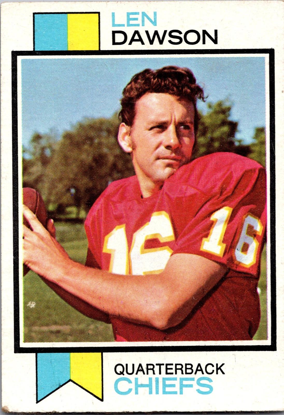 1973 Topps #335 Len Dawson