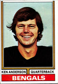 1974 Topps #401 Ken Anderson