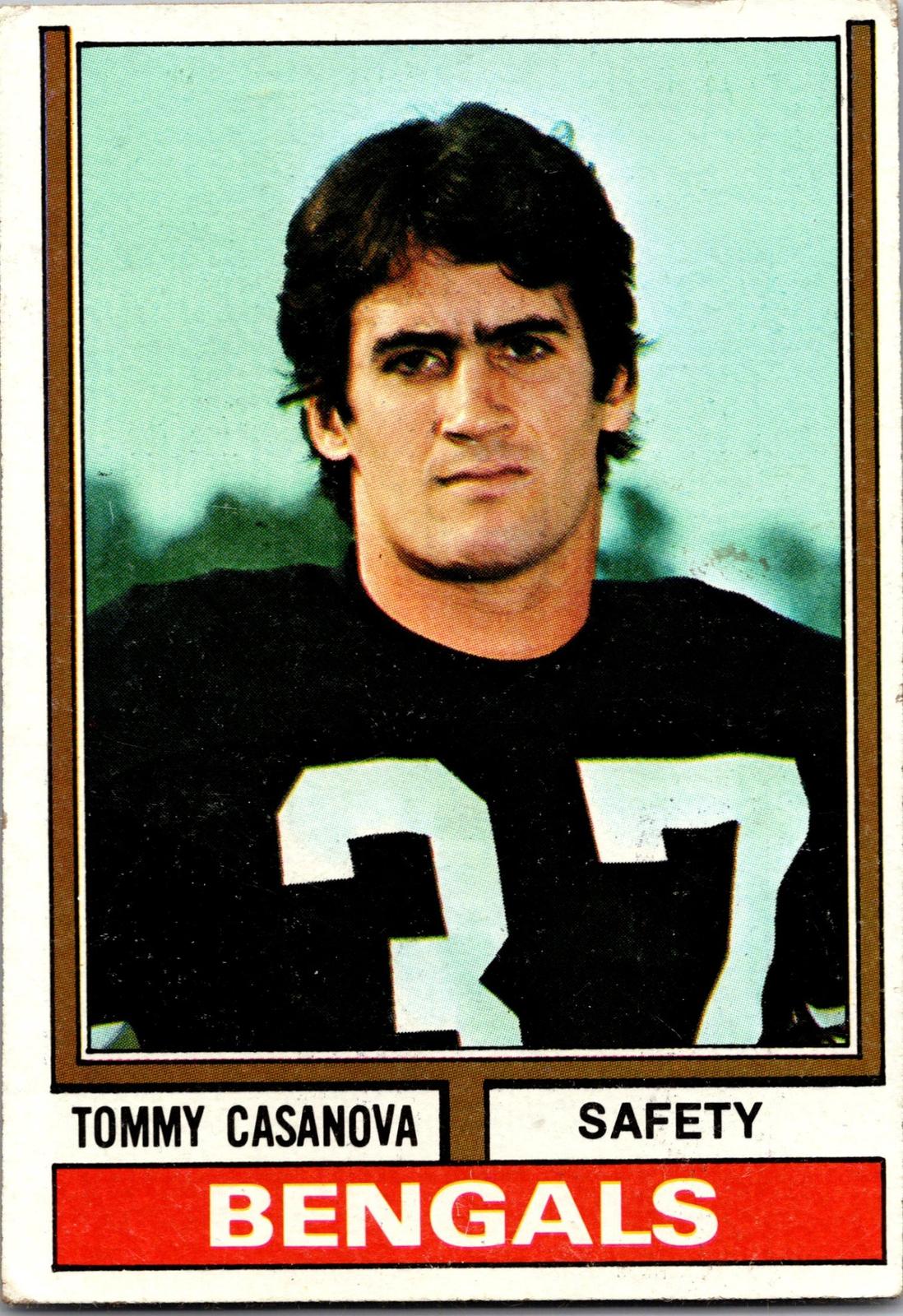 1974 Topps #347 Tommy Casanova