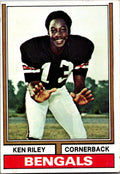 1974 Topps #511 Ken Riley