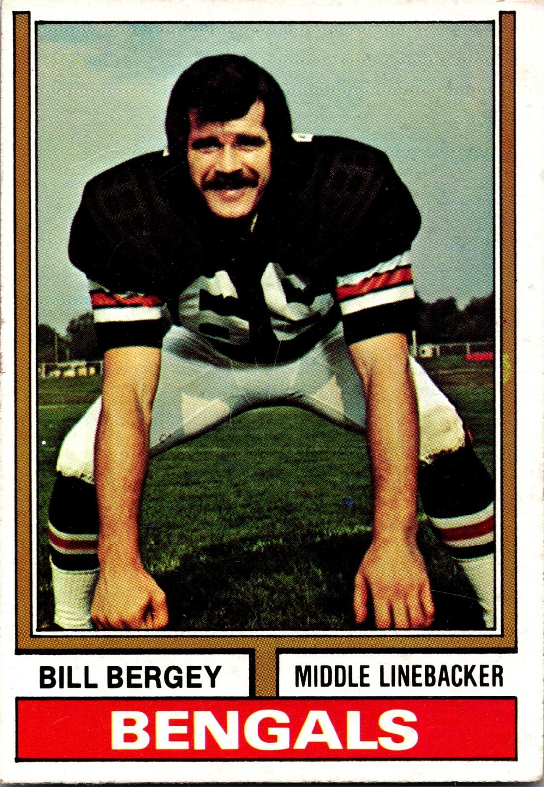 1974 Topps #447 Bill Bergey