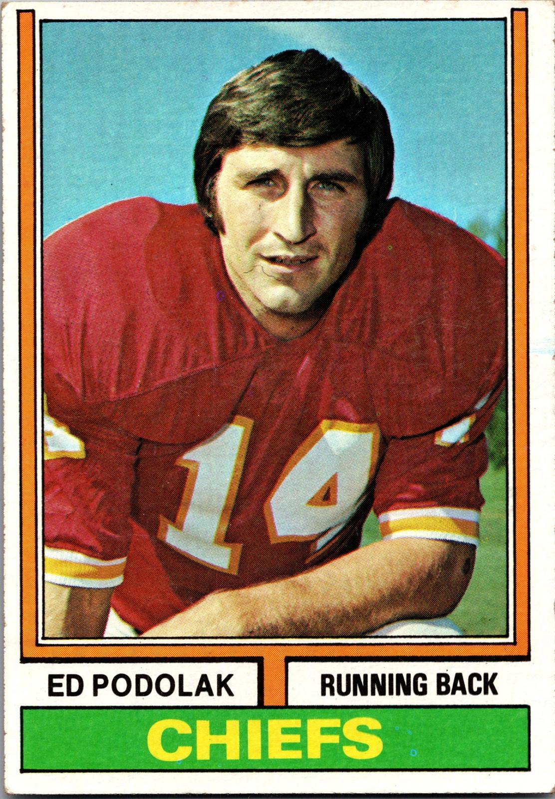 1974 Topps #7 Ed Podolak