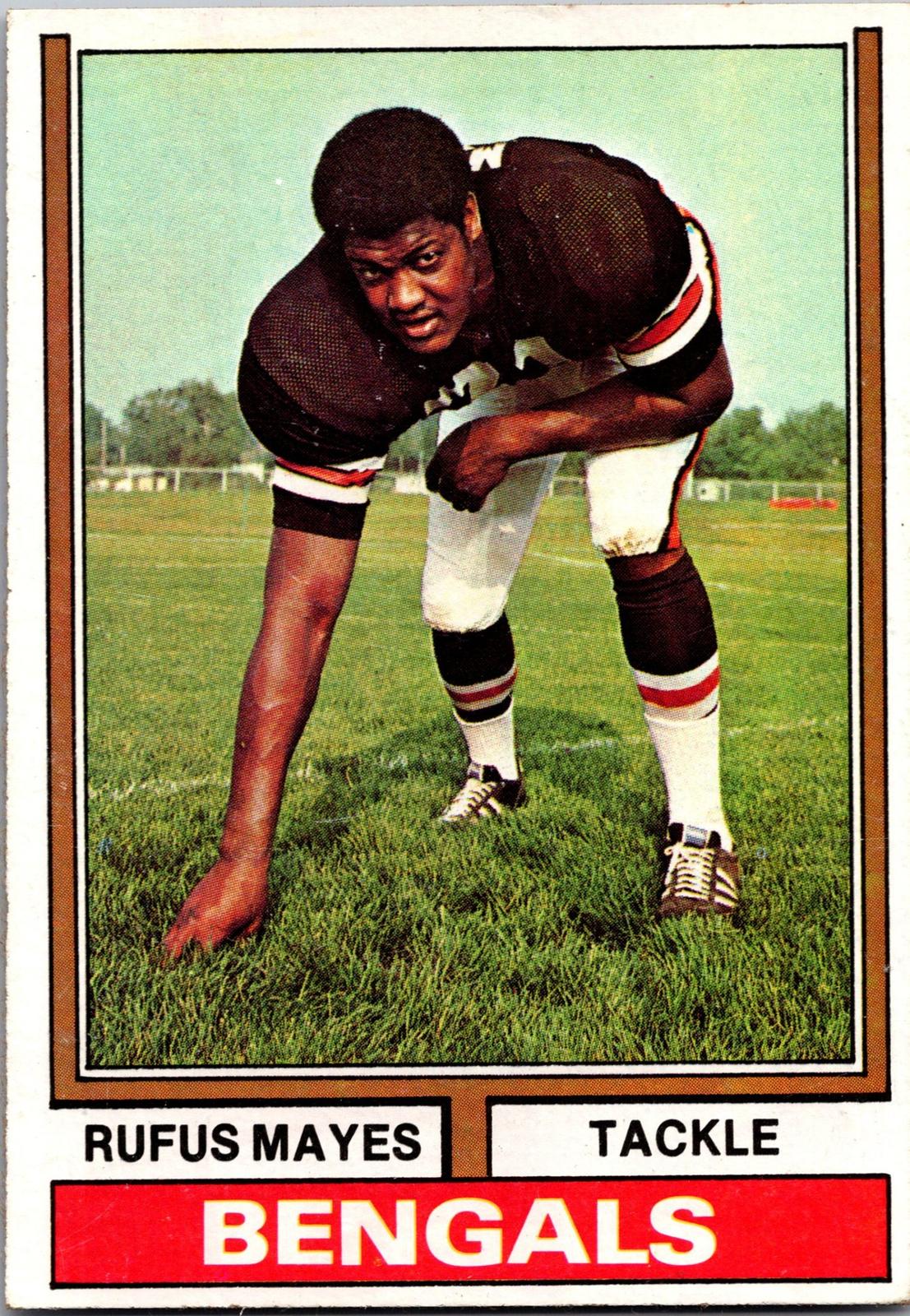 1974 Topps #61 Rufus Mayes