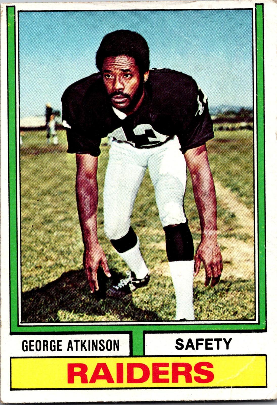 1972 Topps #323 George Atkinson