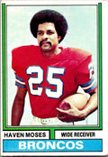 1974 Topps #295 Haven Moses