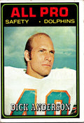 1974 Topps #142 Dick Anderson