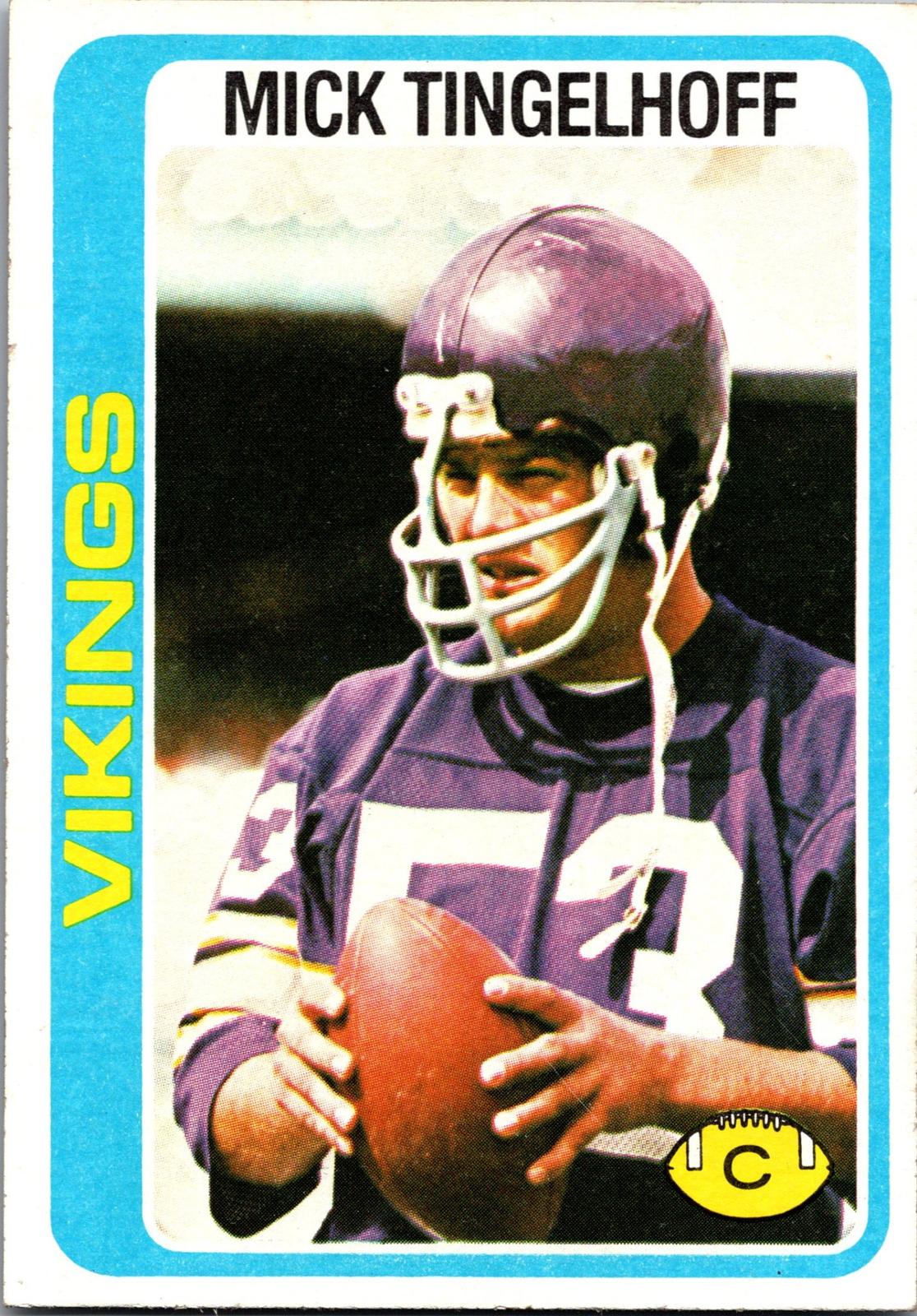 1978 Topps #451 Mick Tingelhoff