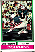 1974 Topps #340 Garo Yepremian