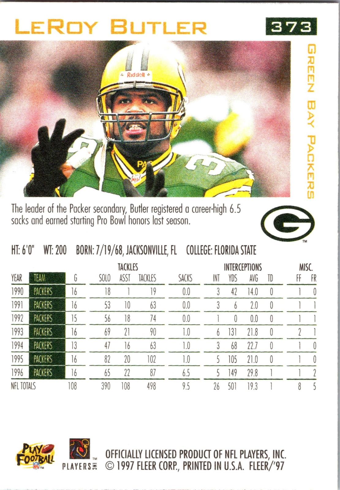1997 Fleer #373 LeRoy Butler