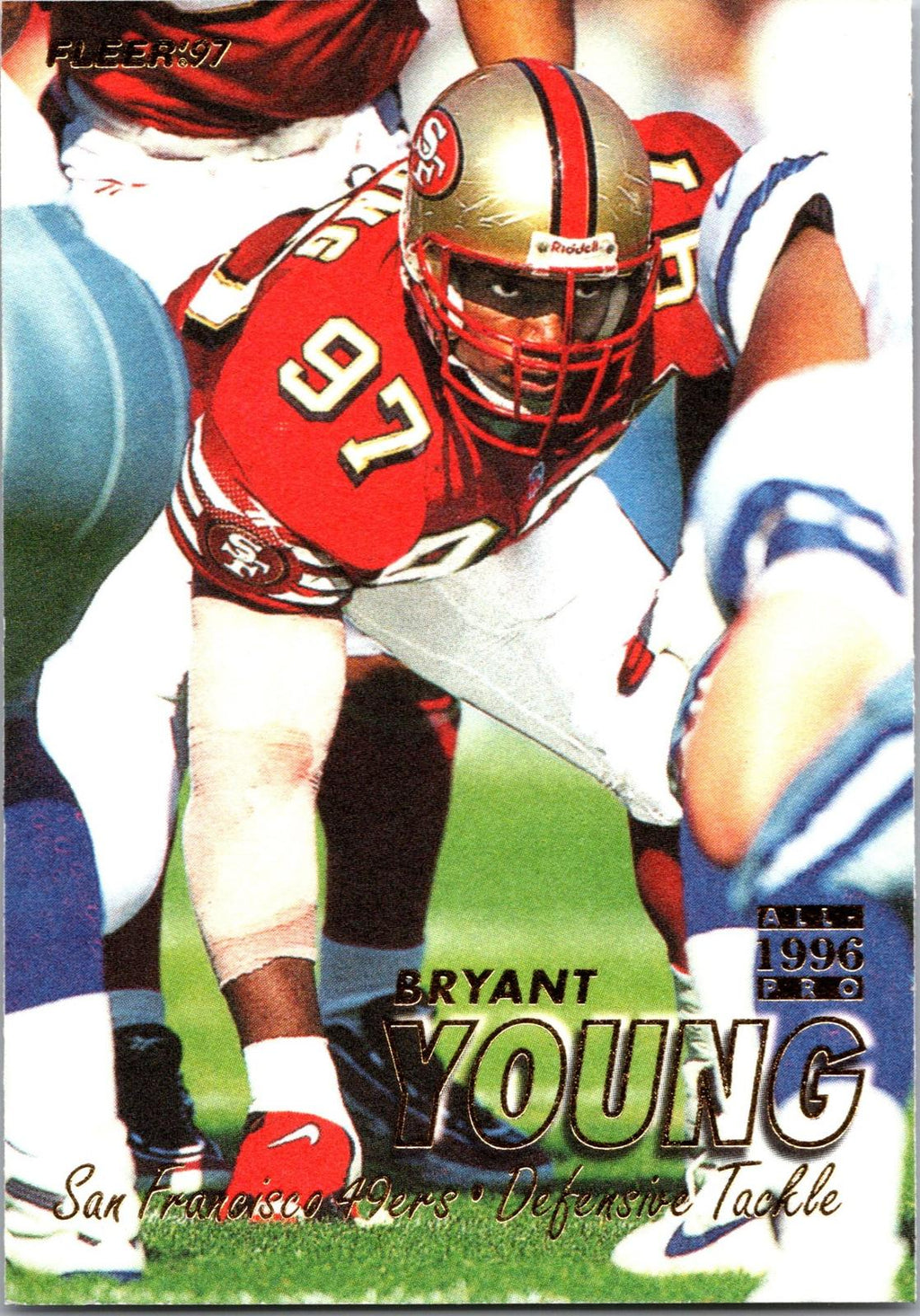1997 Fleer #81 Bryant Young