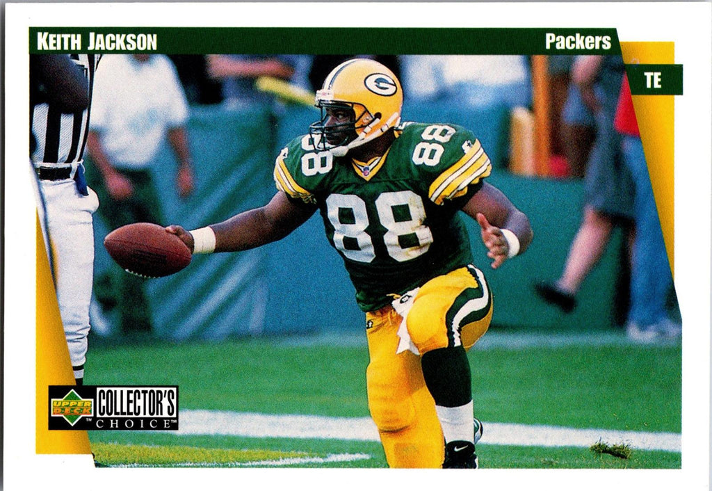 1997 Collector's Choice Green Bay Packers #GB3 Keith Jackson