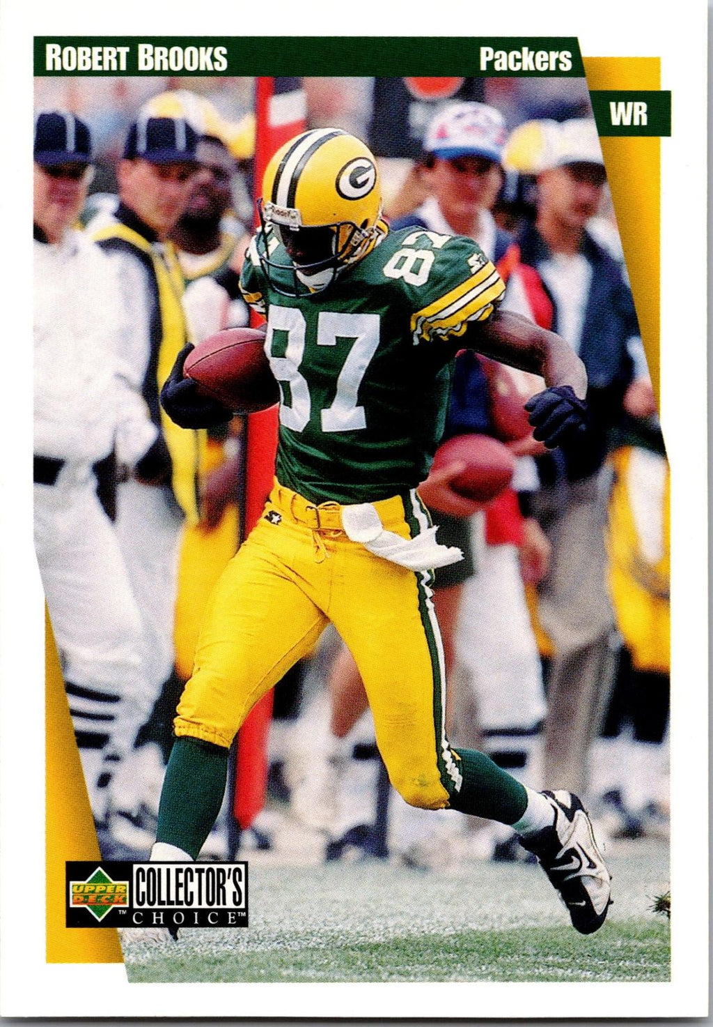 1997 Collector's Choice Green Bay Packers #GB1 Robert Brooks