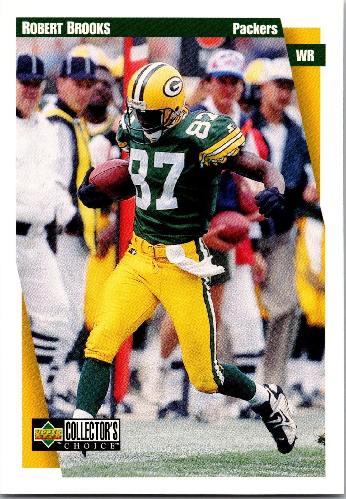 1997 Collector's Choice Green Bay Packers #GB1 Robert Brooks