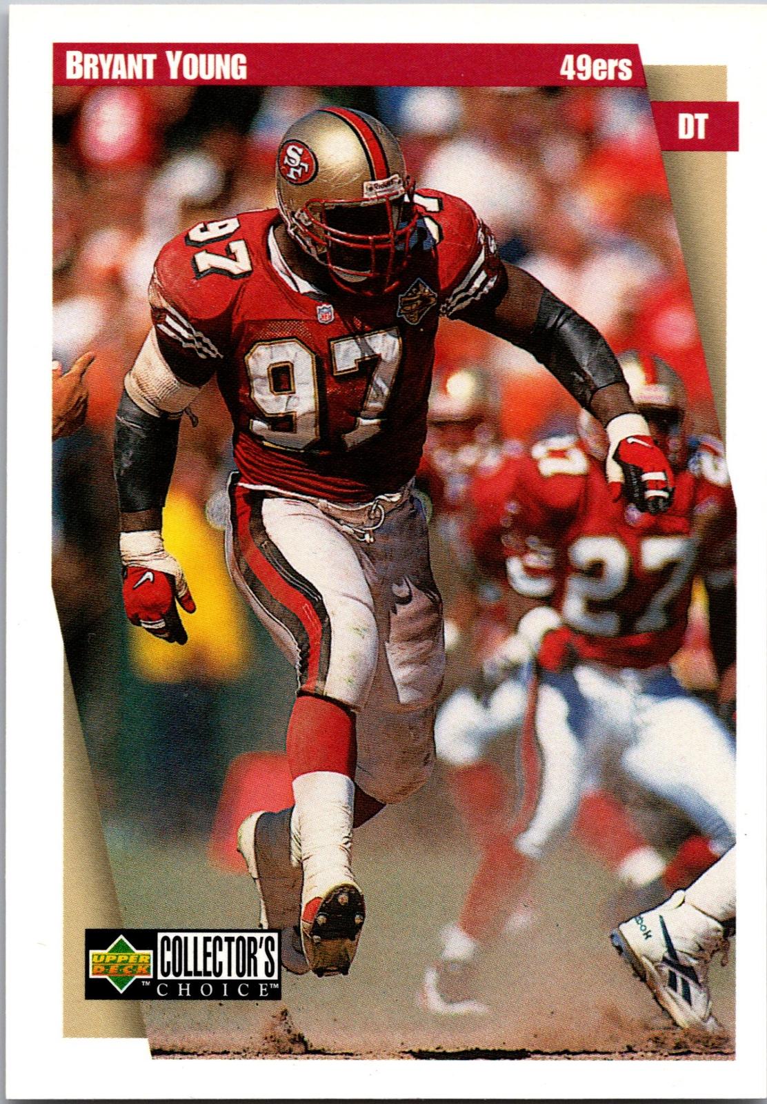 1997 Collector's Choice San Francisco 49ers #SF8 Bryant Young