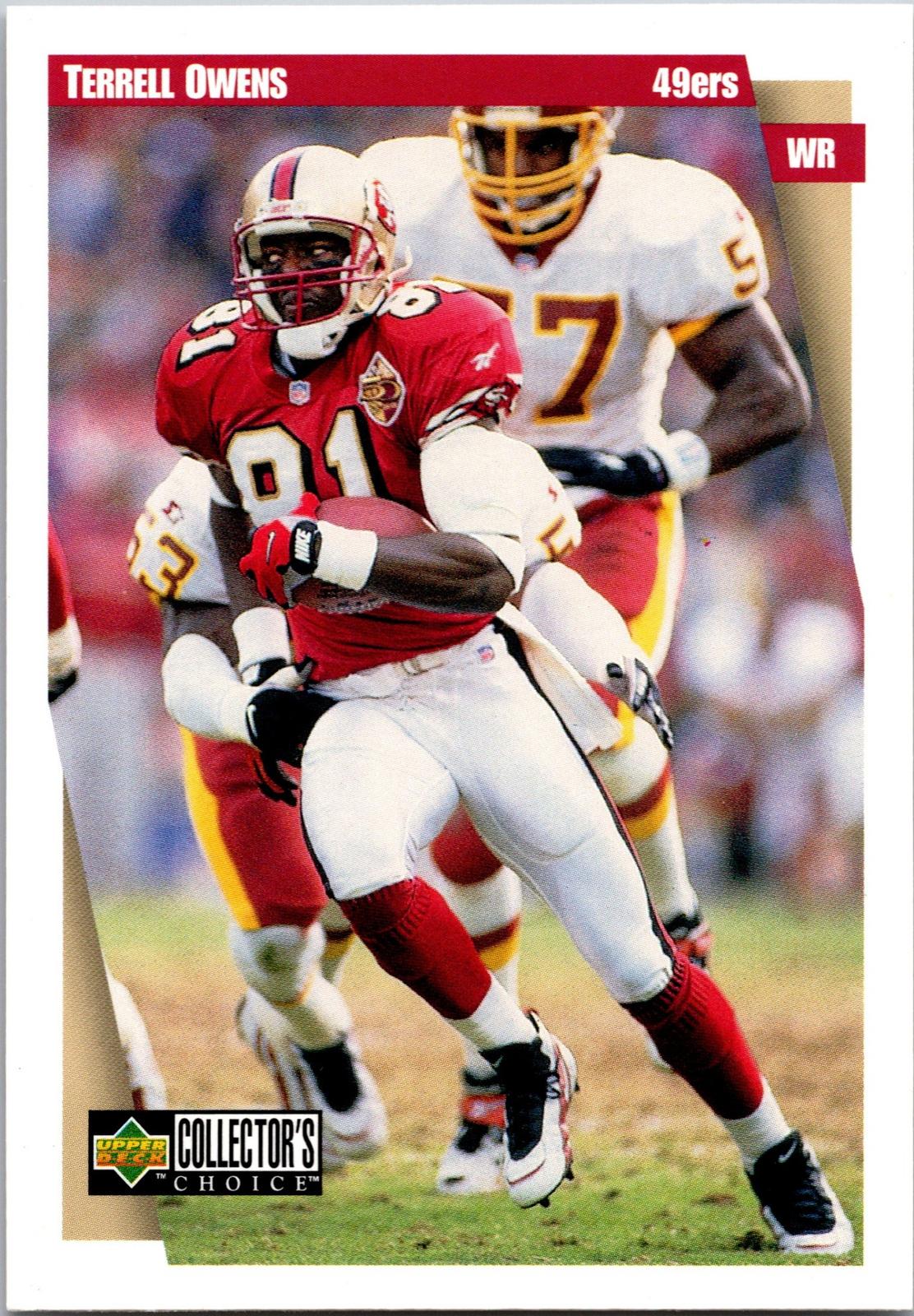 1997 Collector's Choice San Francisco 49ers #SF3 Terrell Owens