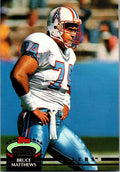 1992 Stadium Club #218a Bruce Matthews