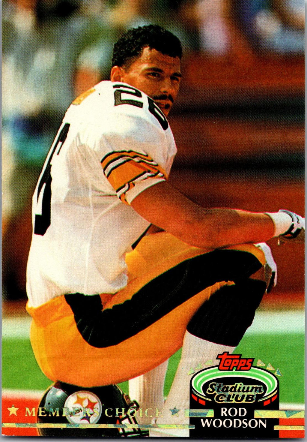 1992 Stadium Club #309b Rod Woodson