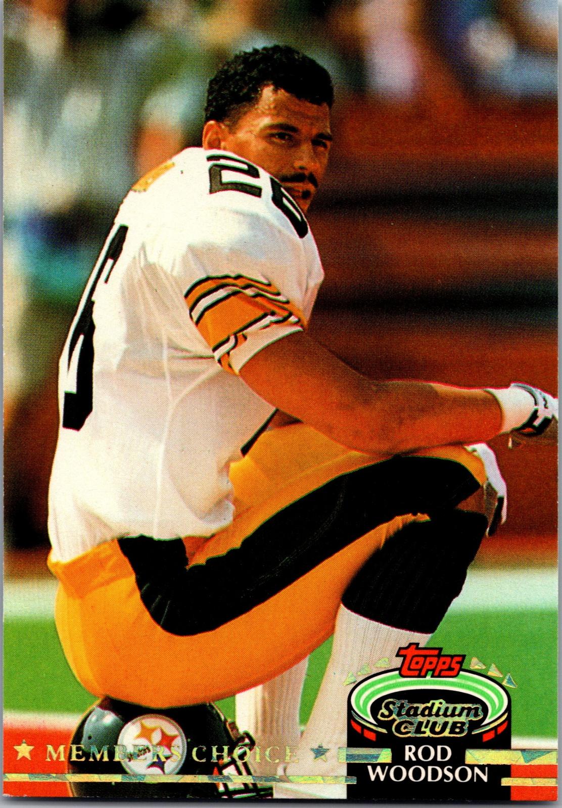 1992 Stadium Club #309b Rod Woodson