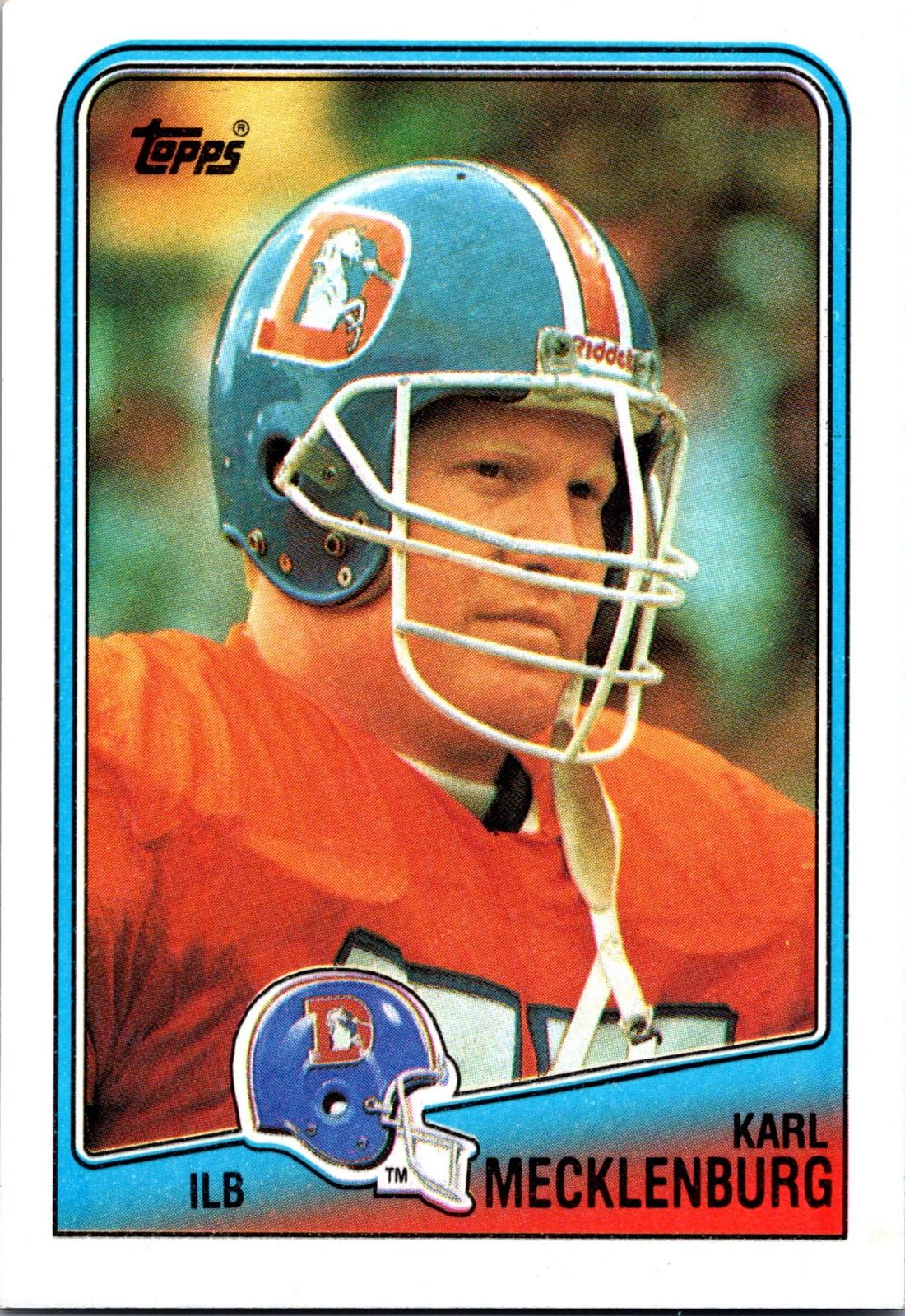 1988 Topps #33 Karl Mecklenburg