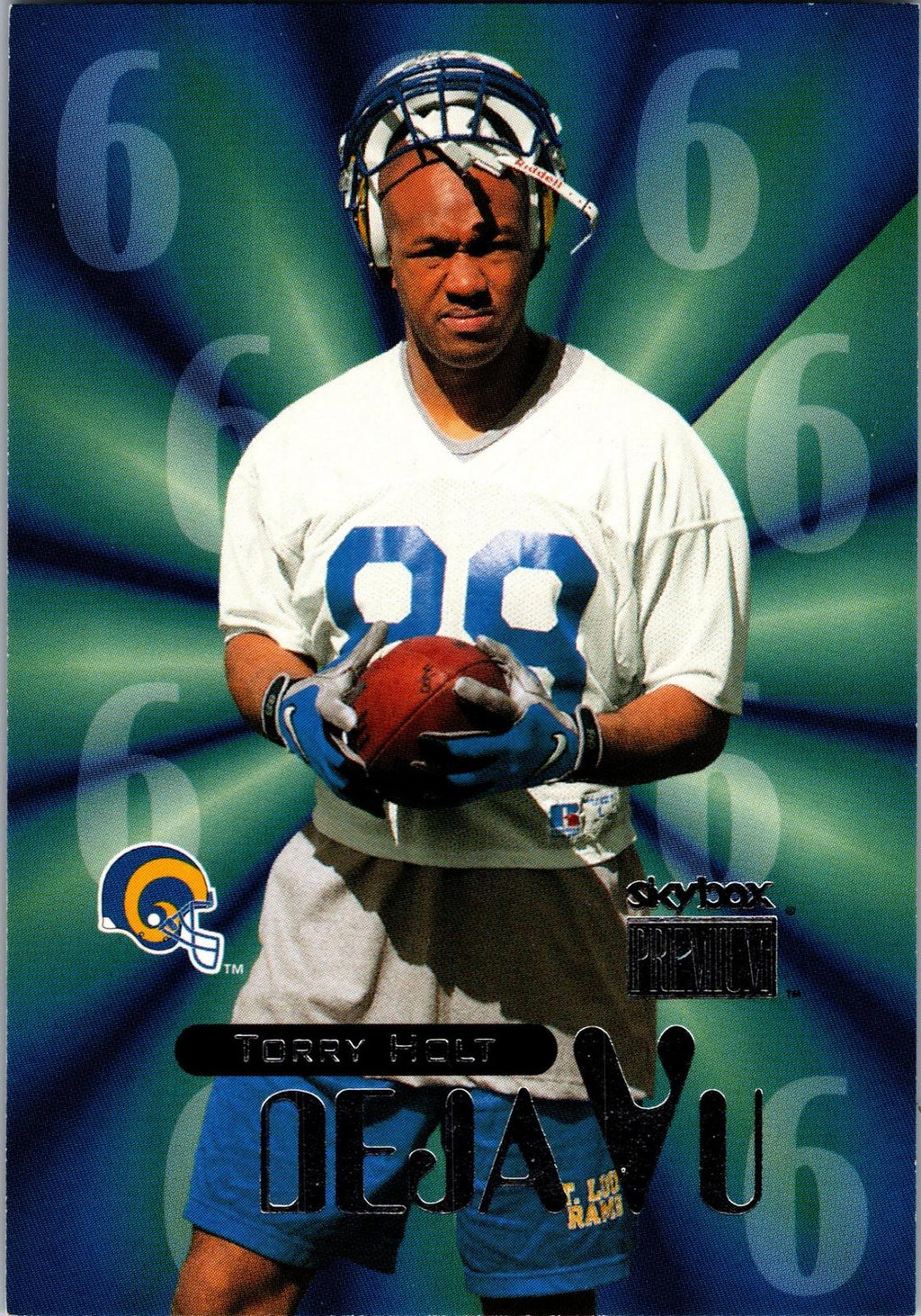 1999 SkyBox Premium #14 DV Torry Holt / Tim Brown Deja Vu