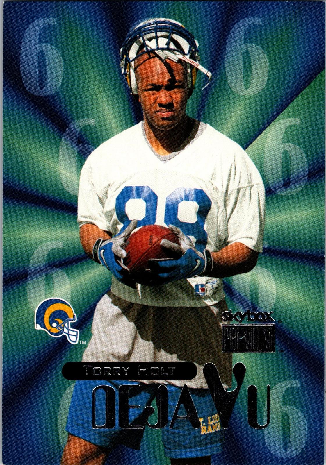 1999 SkyBox Premium #14 DV Torry Holt / Tim Brown Deja Vu
