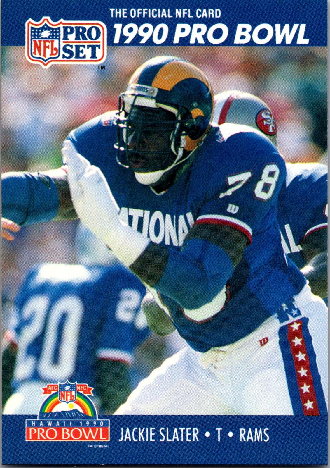 1990 Pro Set #417 Jackie Slater
