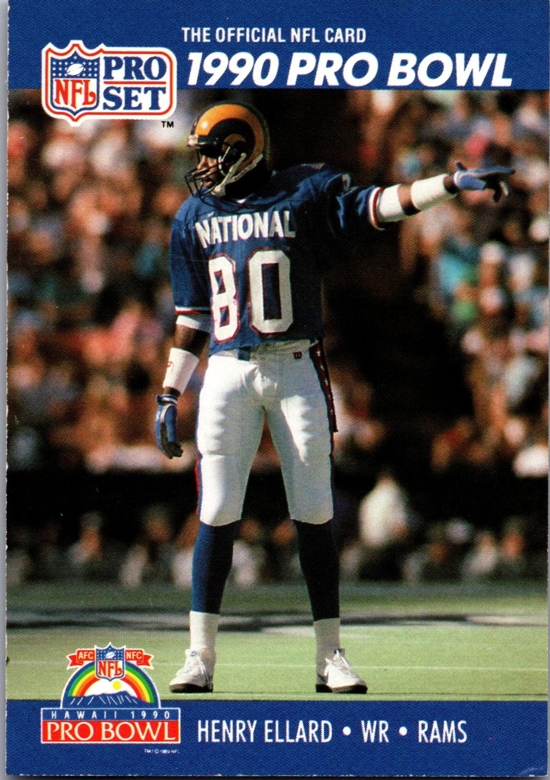 1990 Pro Set #388 Henry Ellard