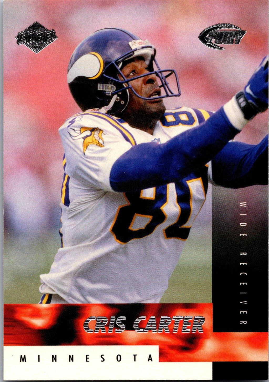 1999 Collector's Edge Fury #CC Cris Carter Previews