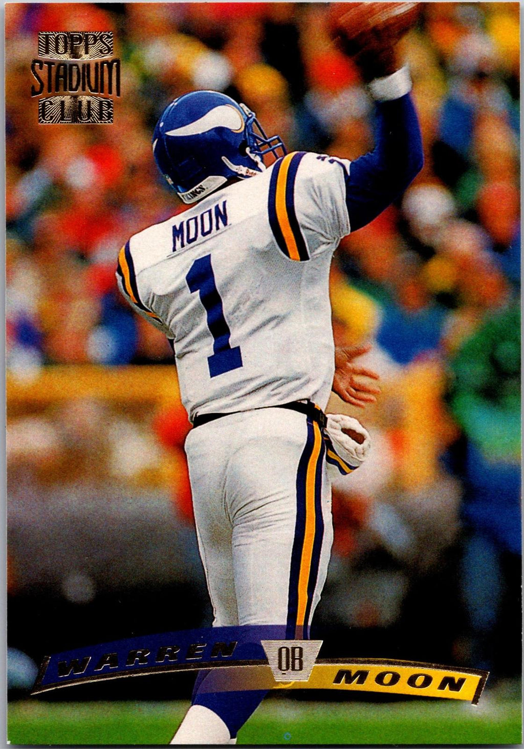 1996 Stadium Club #45 Warren Moon