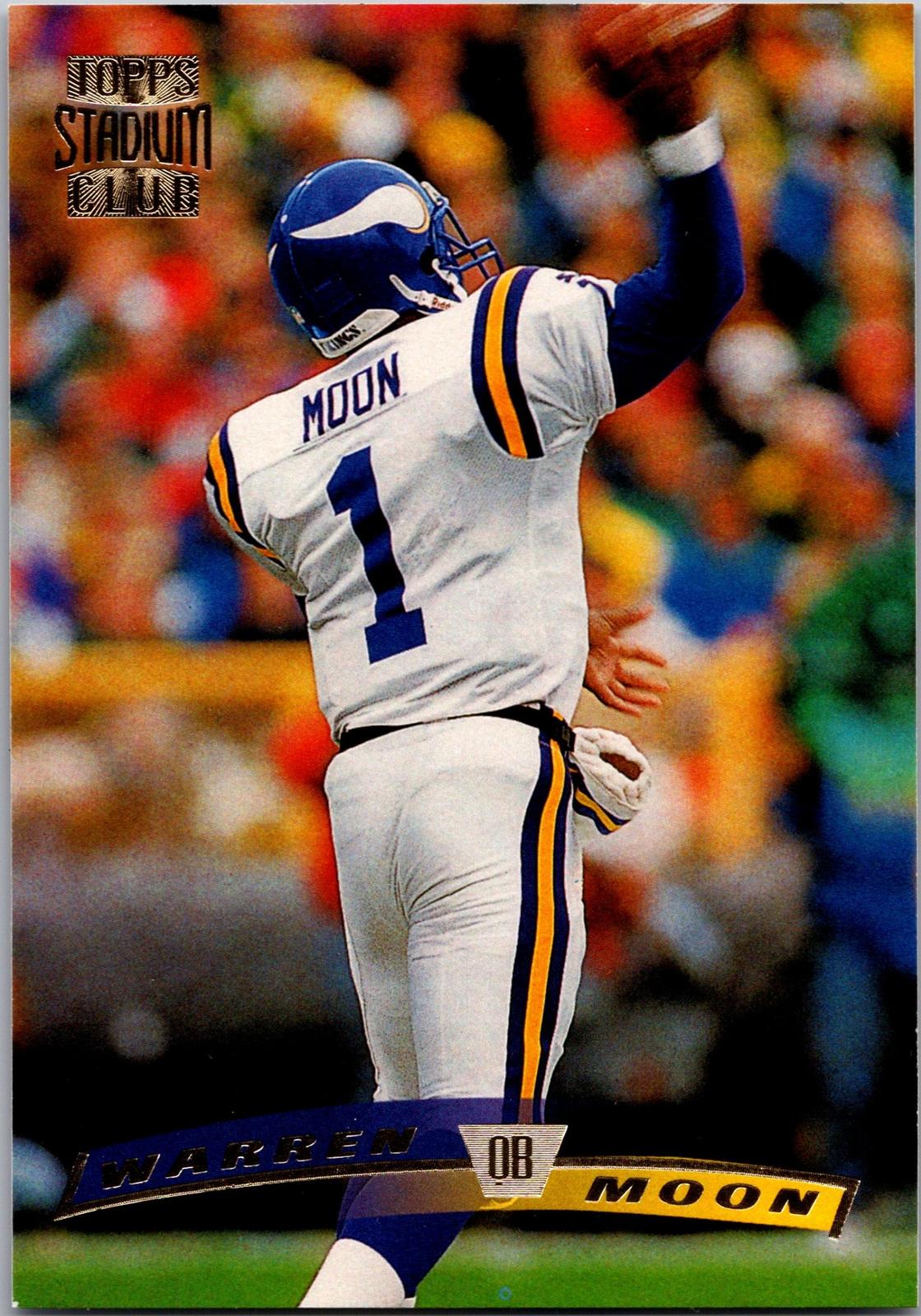 1996 Stadium Club #45 Warren Moon
