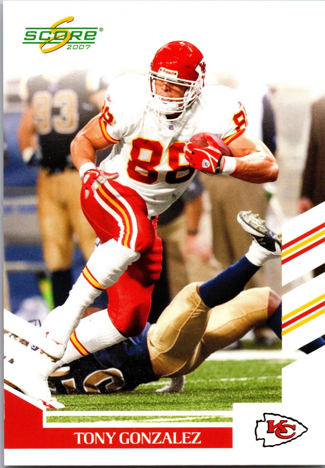 2007 Score #262 Tony Gonzalez