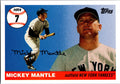 2006 Topps #MHR70 Mickey Mantle Mickey Mantle Home Run History