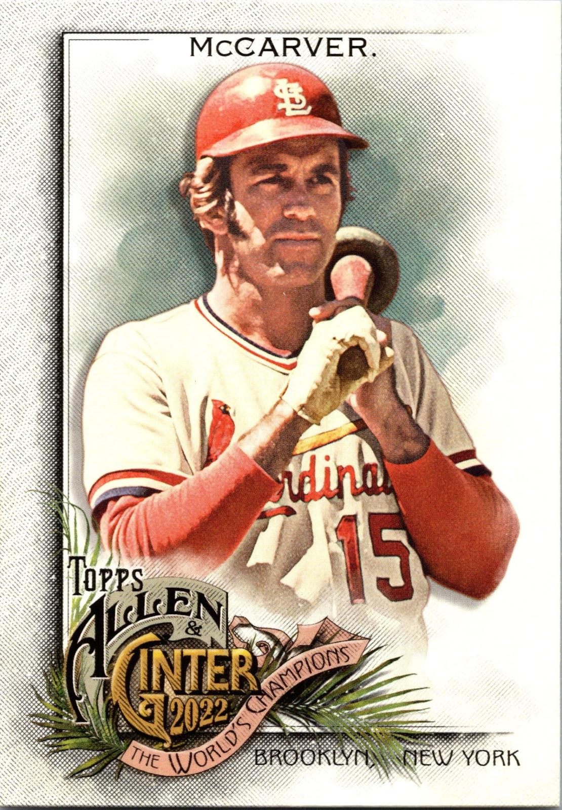 2022 Topps Allen & Ginter #302 Tim McCarver