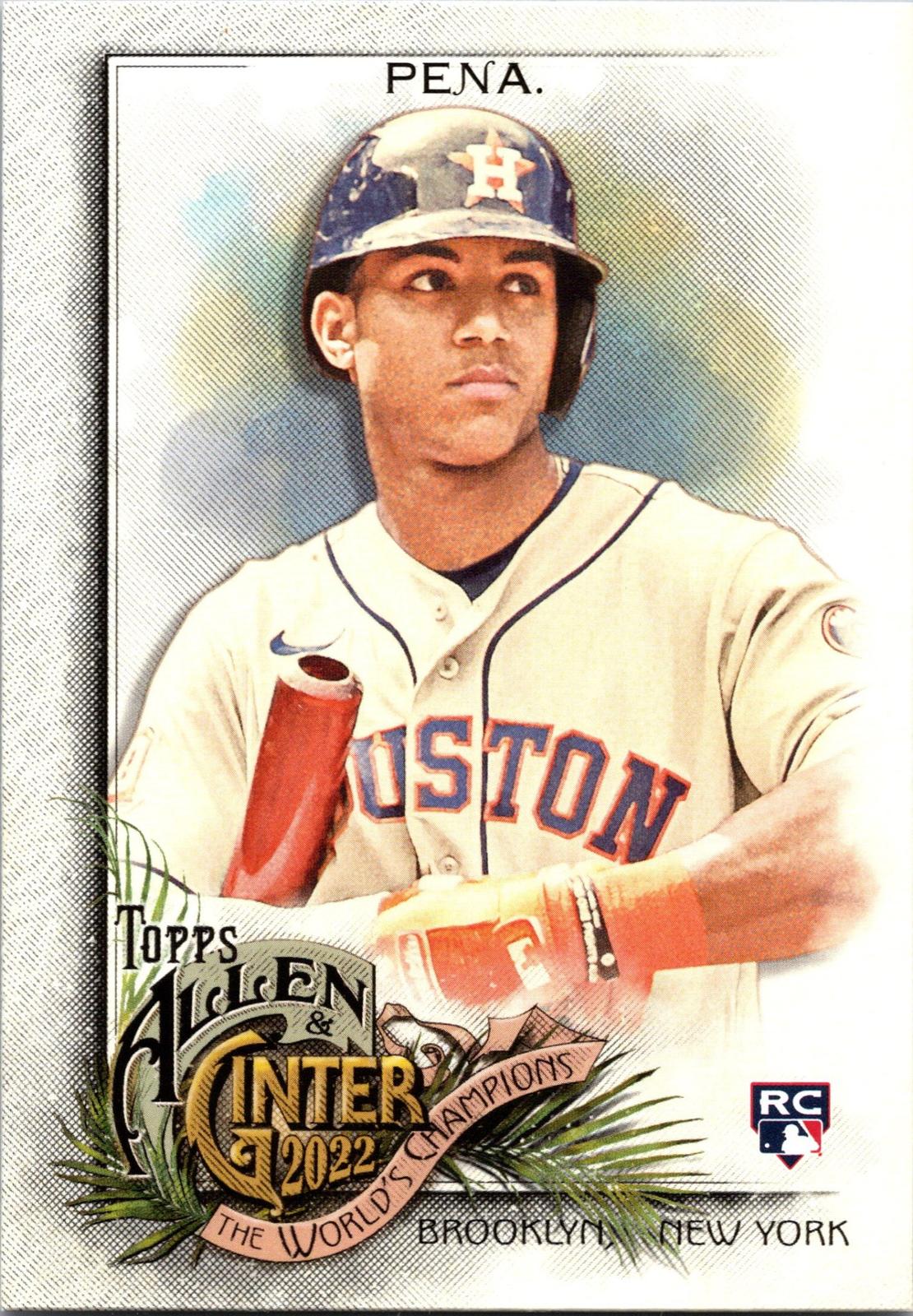 2022 Topps Allen & Ginter #349 Jeremy Pena