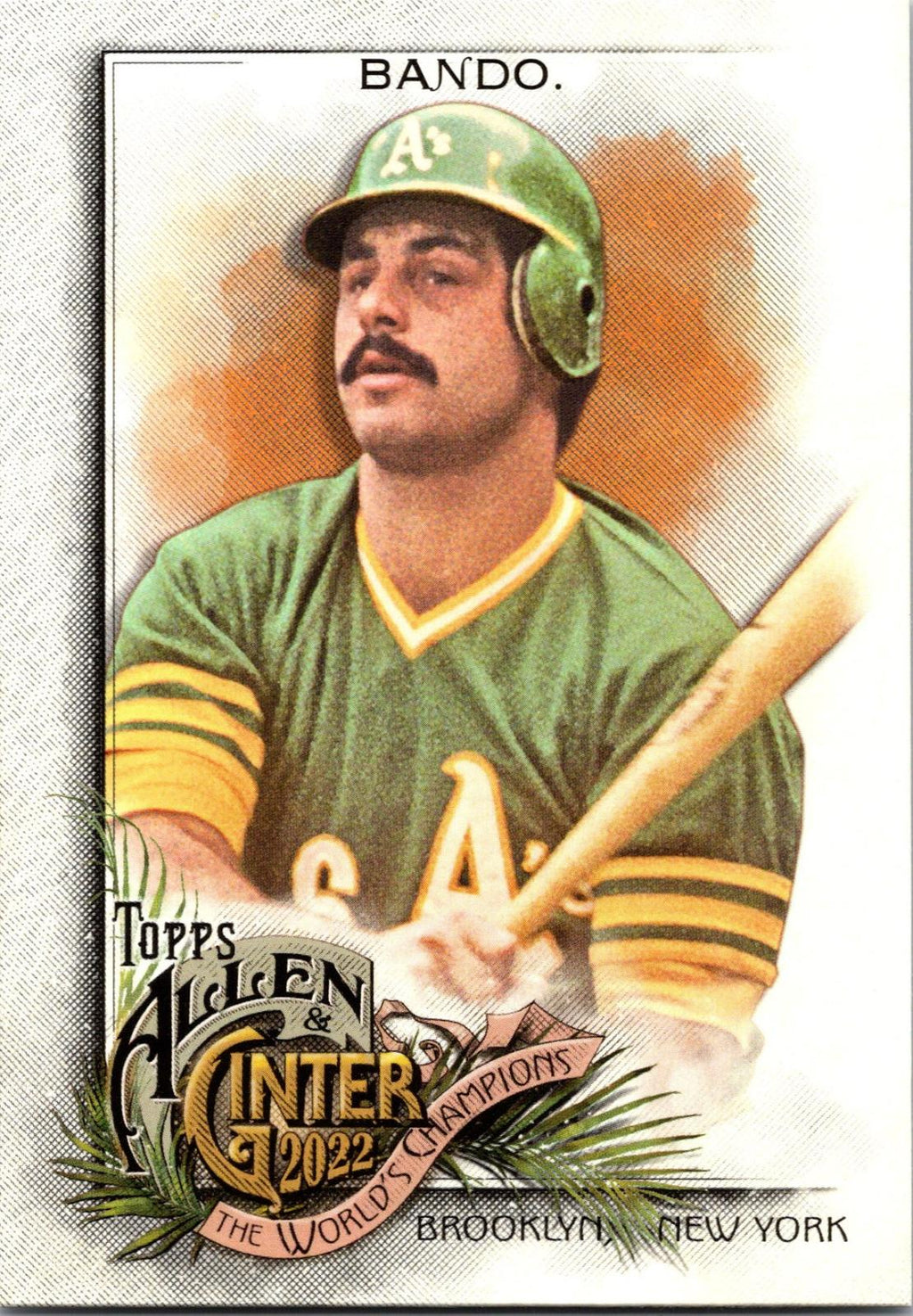 2022 Topps Allen & Ginter #324 Sal Bando