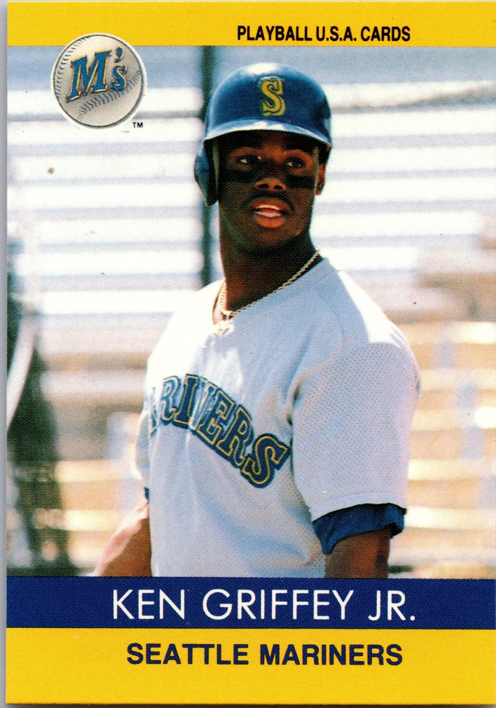 1991 Playball U.S.A. (Unlicensed) #91-1 Ken Griffey Jr.