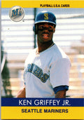 1991 Playball U.S.A. (Unlicensed) #91-1 Ken Griffey Jr.