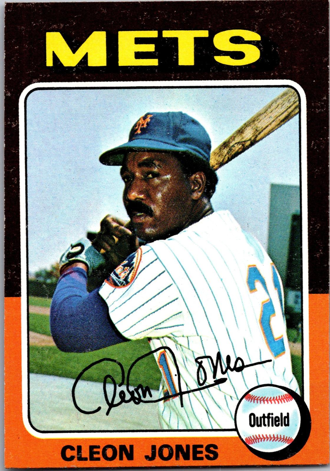 1975 Topps Mini #43 Cleon Jones