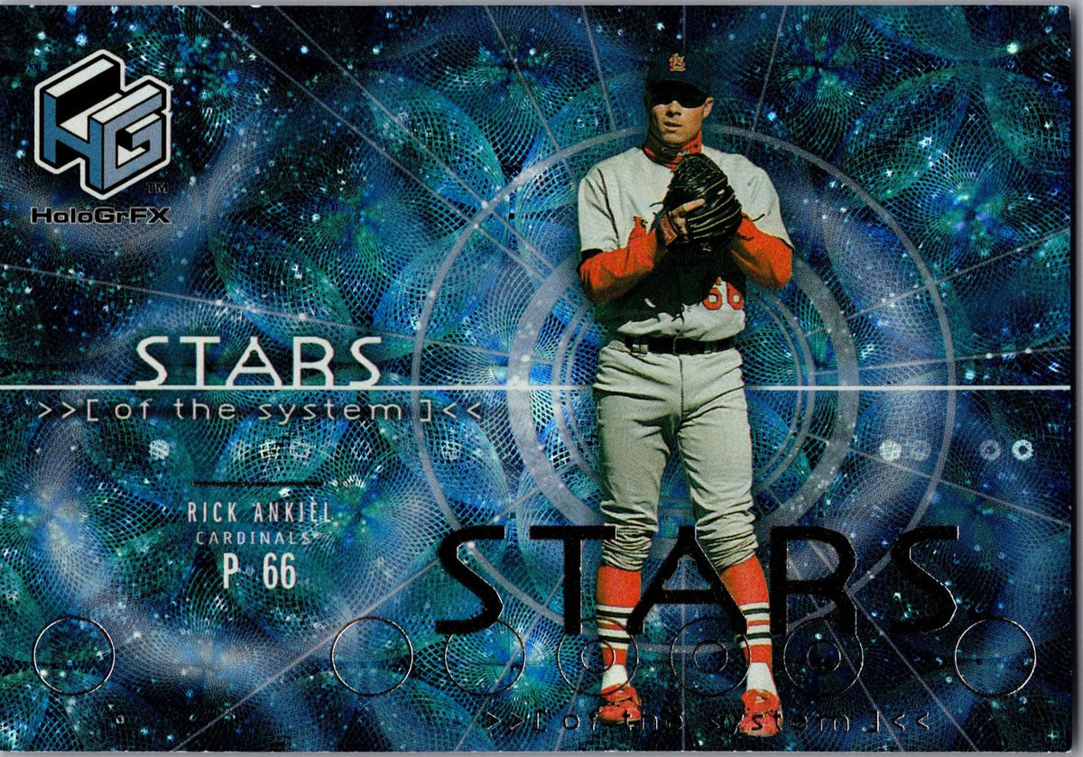 2000 Upper Deck HoloGrFX #SS1 Rick Ankiel Stars of the System