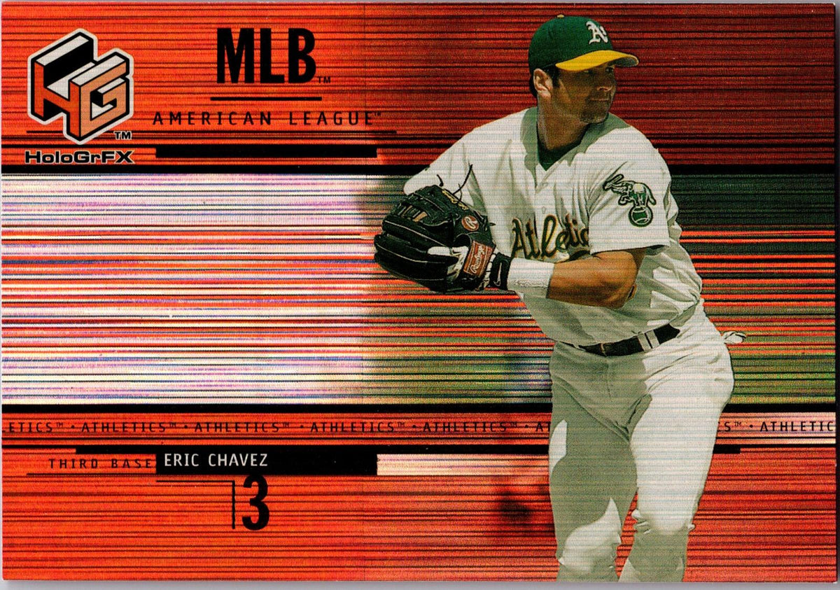 2000 Upper Deck HoloGrFX #8 Eric Chavez