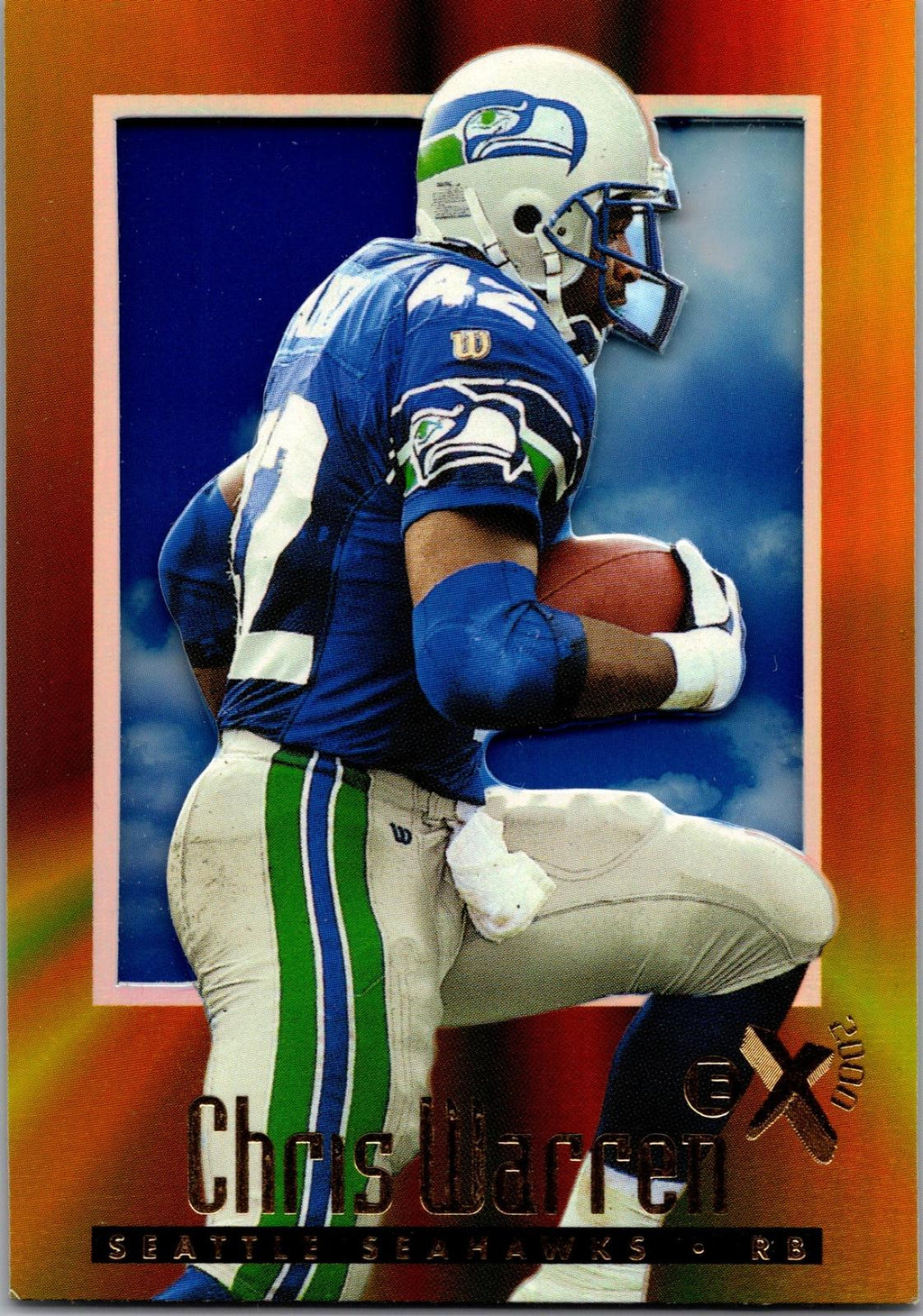 1997 SkyBox E-X2000 #60 Chris Warren