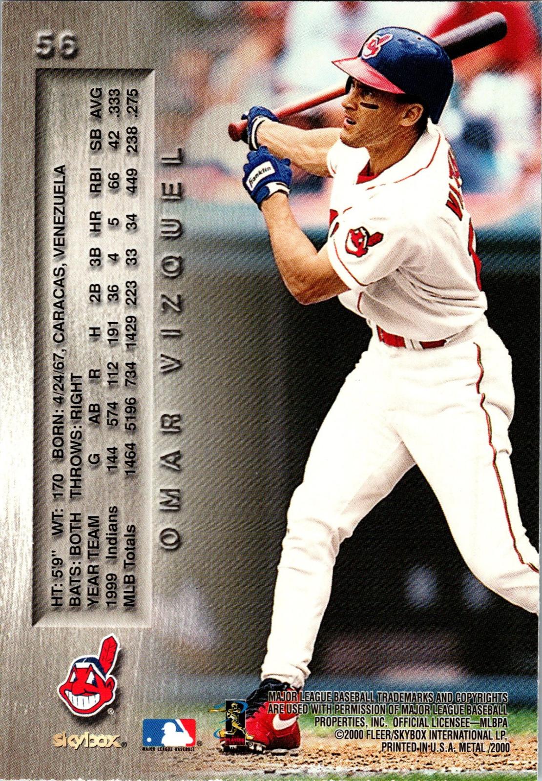 2000 Metal #56 Omar Vizquel