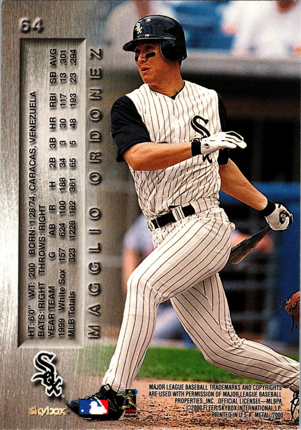 2000 Metal #64 Magglio Ordonez