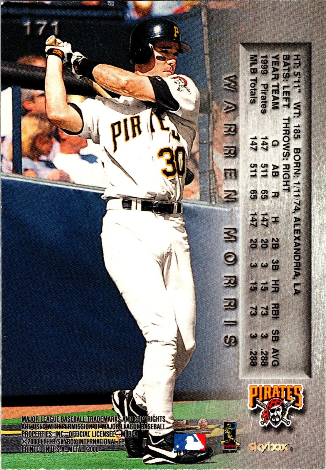 2000 Metal #171 Warren Morris